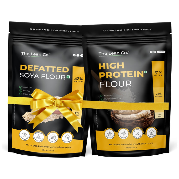 Defatted Soya Defatted Soya Flour & High Protein Flour Combo – The Lean Co.®